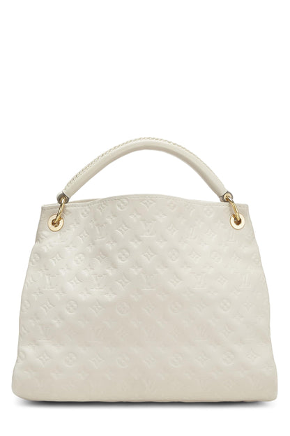 Louis Vuitton, Monogramme Neige Pré-Aimé Empreinte Artsy MM, Blanc