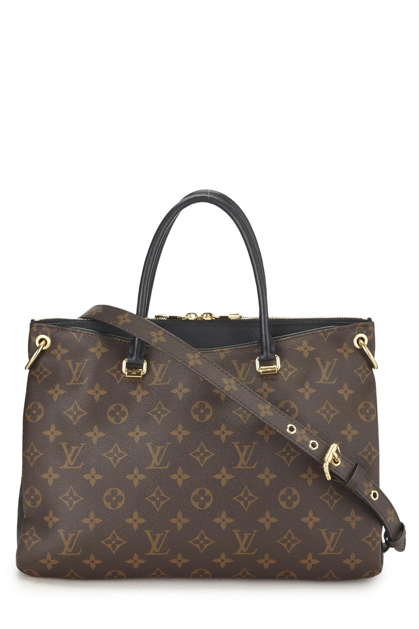 Louis Vuitton, Pre-Loved Black Monogram Canvas Pallas NM, Black