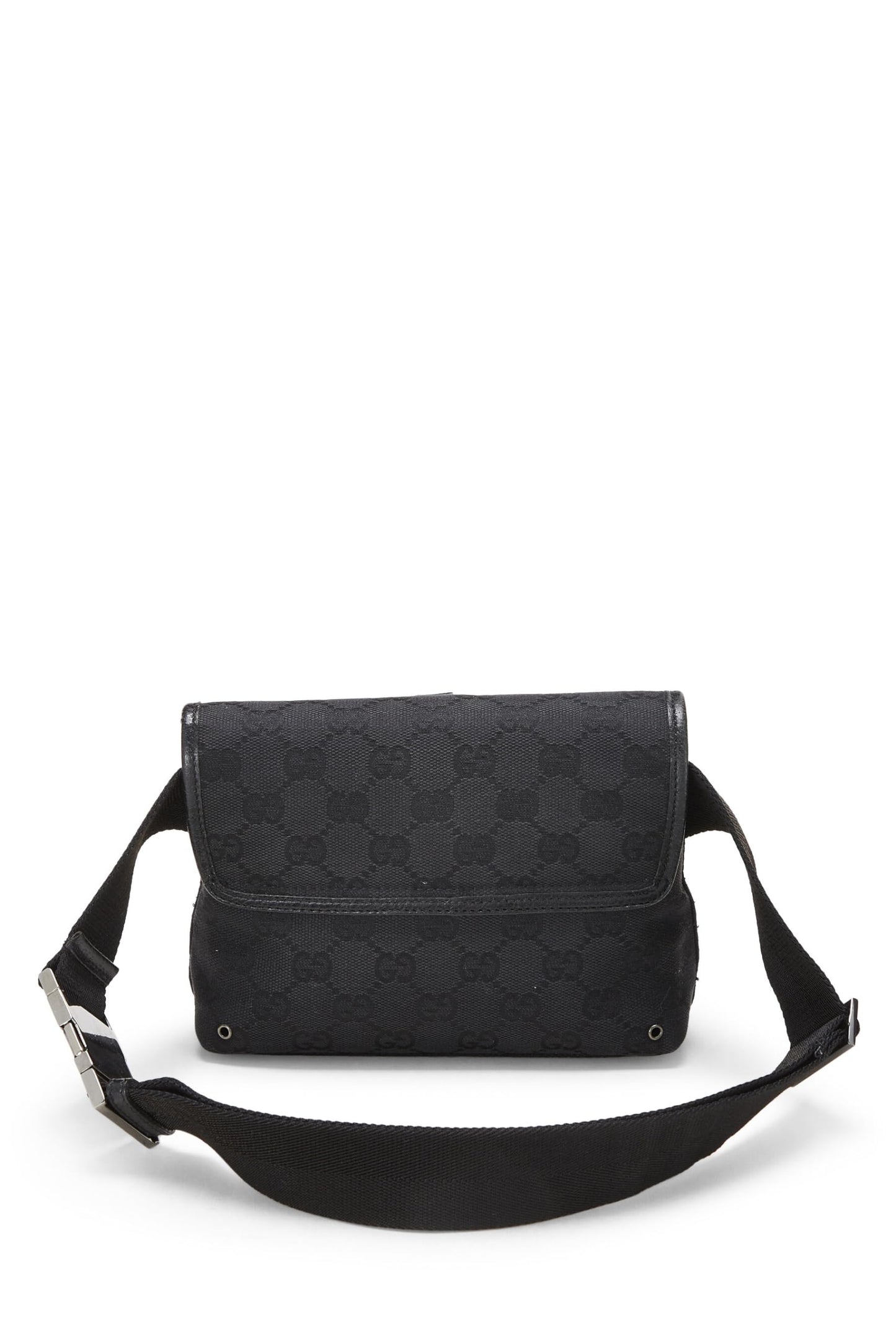 Gucci, pochette taille Kandinsky en toile GG noire d'occasion, petite, noir