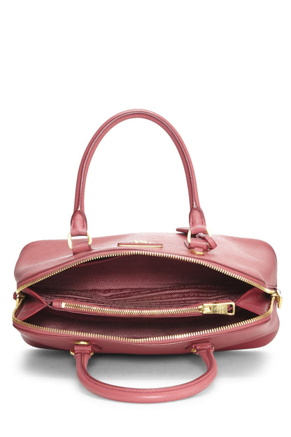 Prada, Pre-Loved Pink Saffiano Promenade Medium, Pink