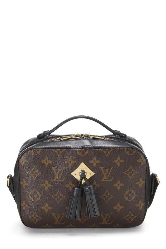 Louis Vuitton, Saintonge en toile monogram noire d'occasion, noir