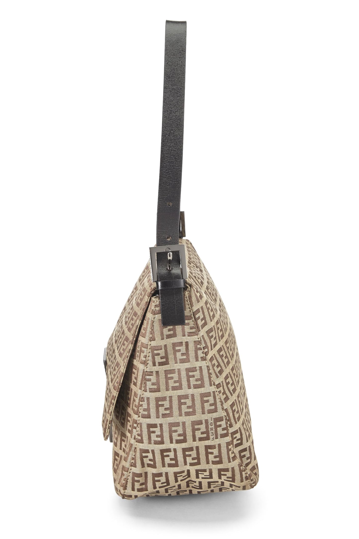 Fendi, Pre-Loved Brown Zucchino Canvas Mama, Brown