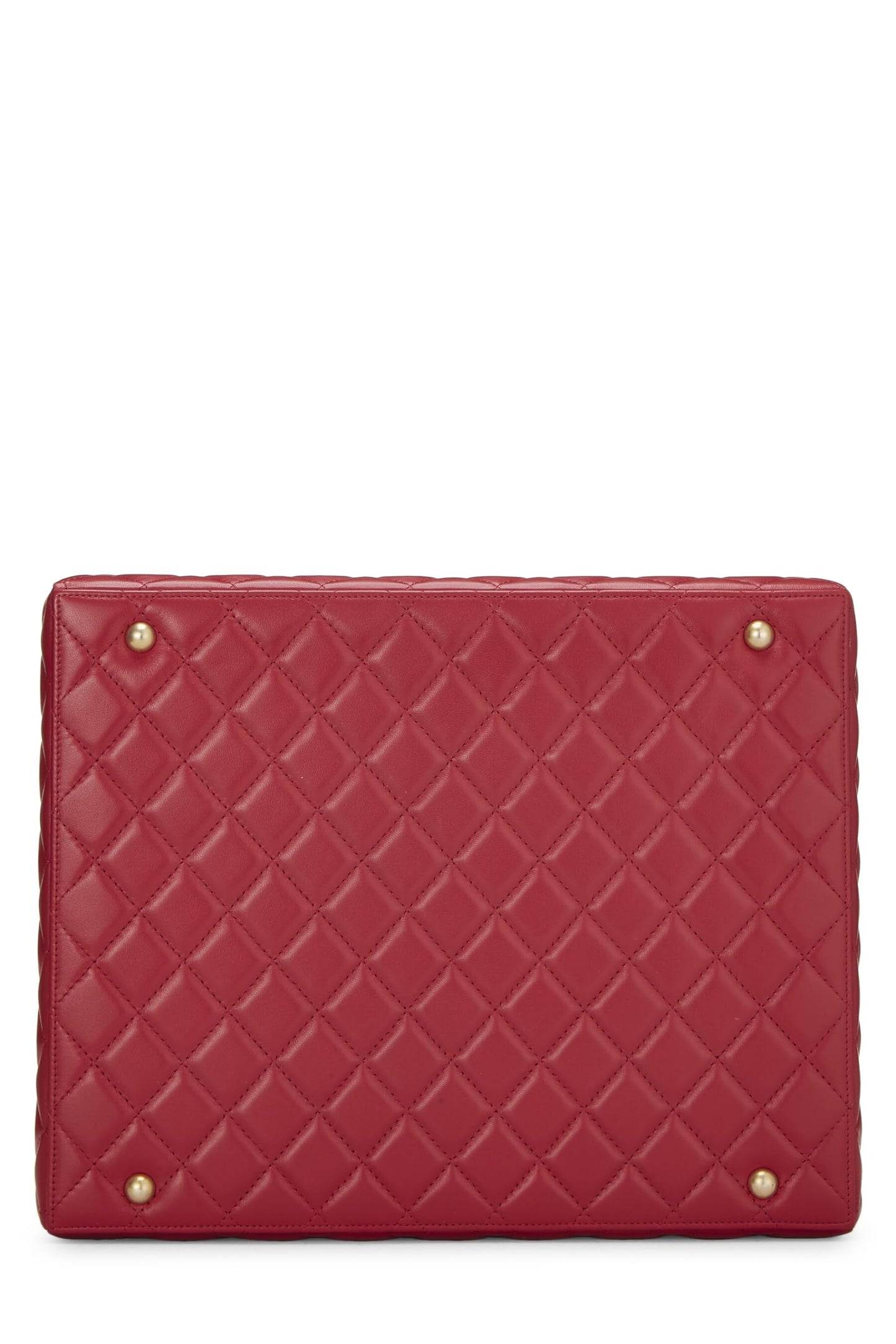 Chanel, Pre-Loved Red Quilted Lambskin Success Story Box, Pink