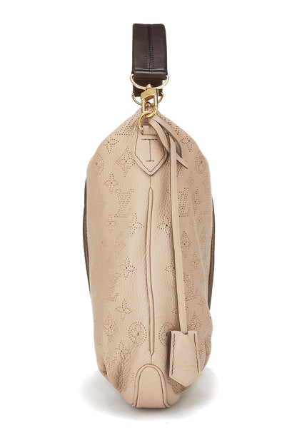 Louis Vuitton, Mahina Selene MM beige monogrammé d'occasion, beige