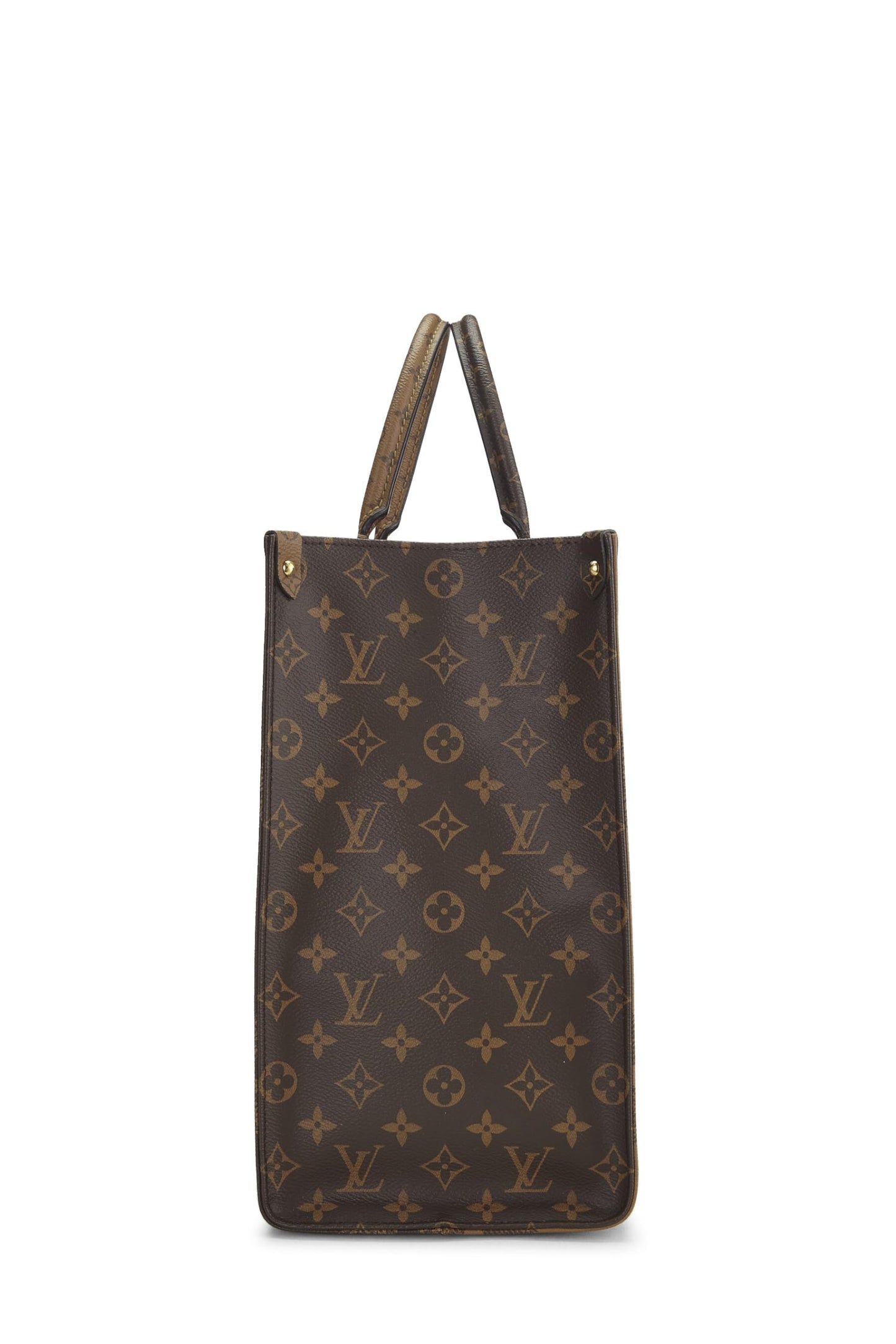 Louis Vuitton, Pre-Loved Monogram Reversed Giant On The Go GM, Brown