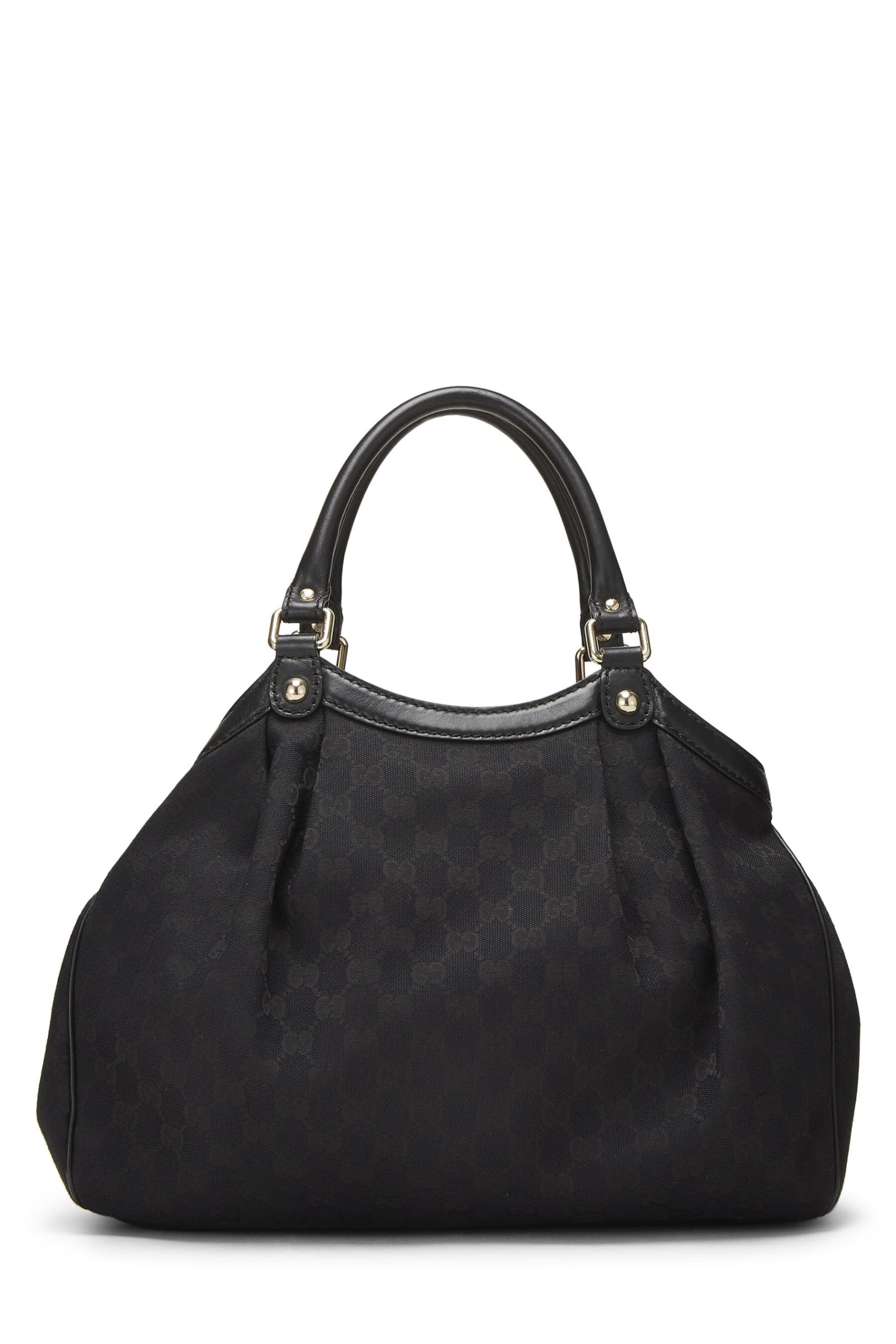 Gucci, Bolso tote Sukey de lona GG original negro Pre-Loved, Negro