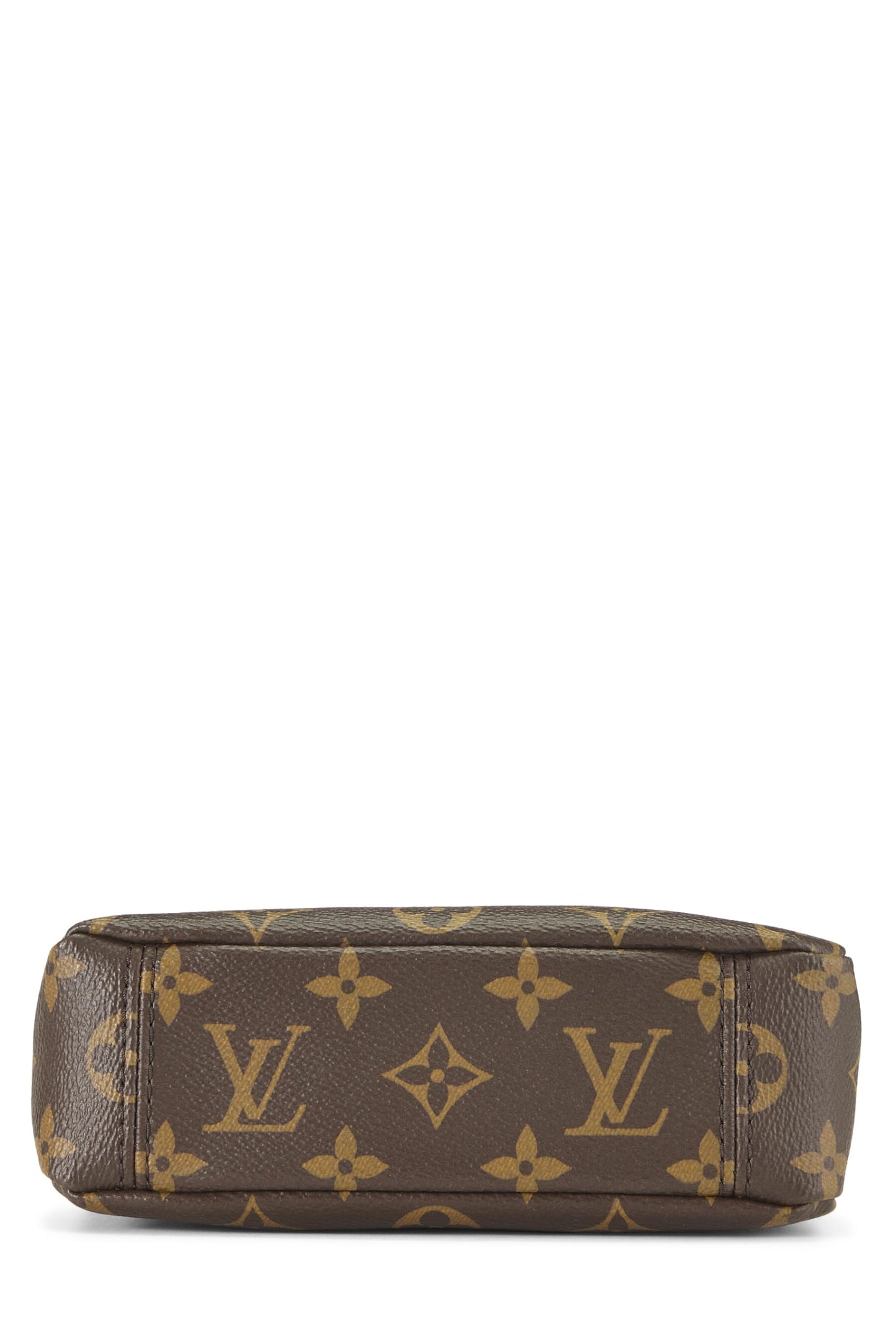 Louis Vuitton, Pre-Loved Black Monogram Canvas Pallas Nano, Black