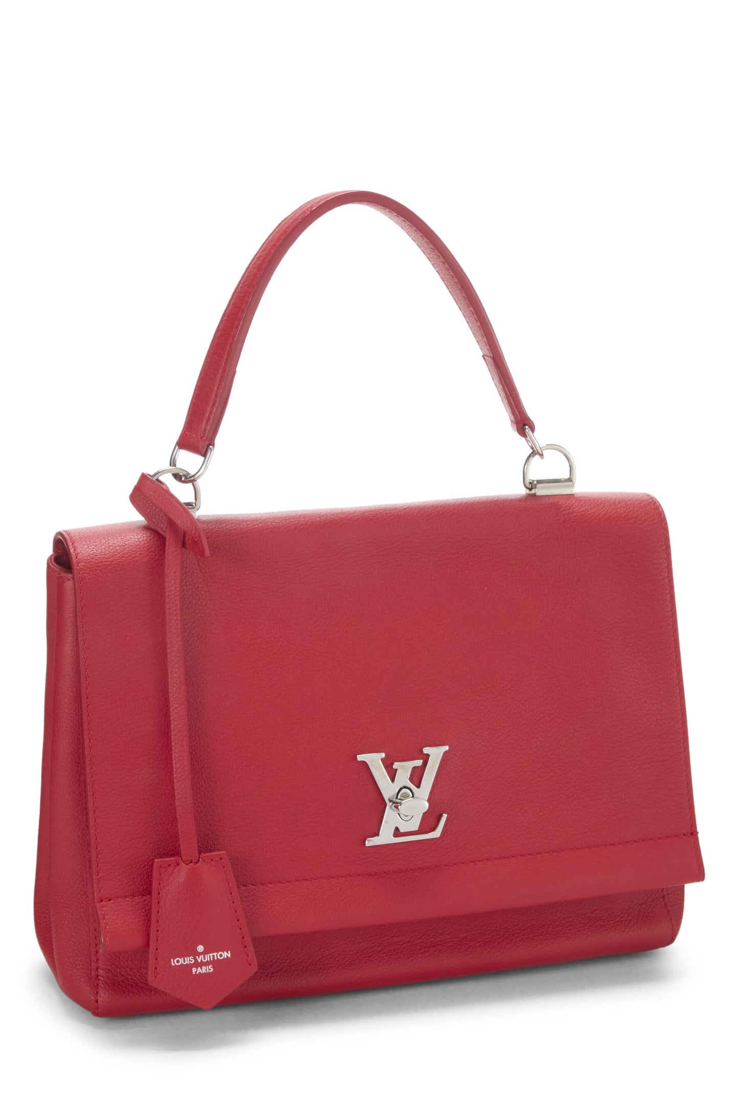 Louis Vuitton, Lockme II en cuir rouge d'occasion, rouge