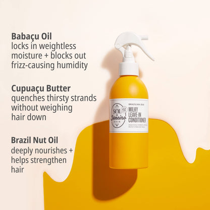 Set de champú, acondicionador y acondicionador sin enjuague Damage Repair de SOL DE JANEIRO