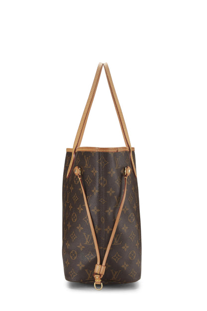 Louis Vuitton, Neo Neverfull MM en toile monogram rouge d'occasion, rouge