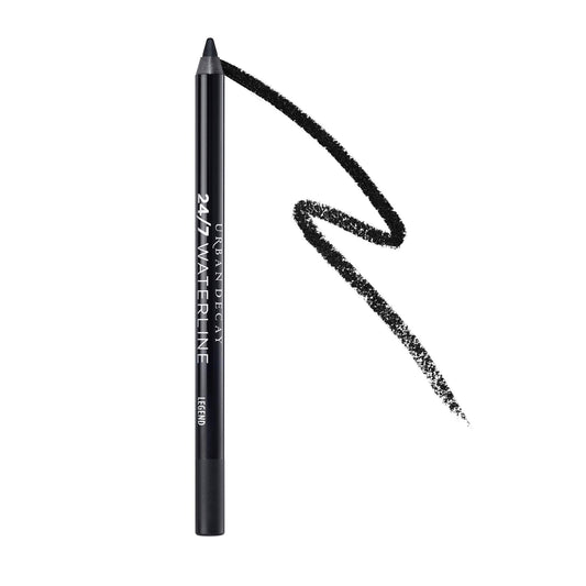 URBAN DECAY 24/7 Waterline Eye Pencil, Waterproof Eyeliner for Tightlining, Smudge-proof, Creamy Demi-Matte Black Liner, Smoky Eye Makeup, Mineral Oil-free, Paraben-free, Cruelty-free - 0.04 oz