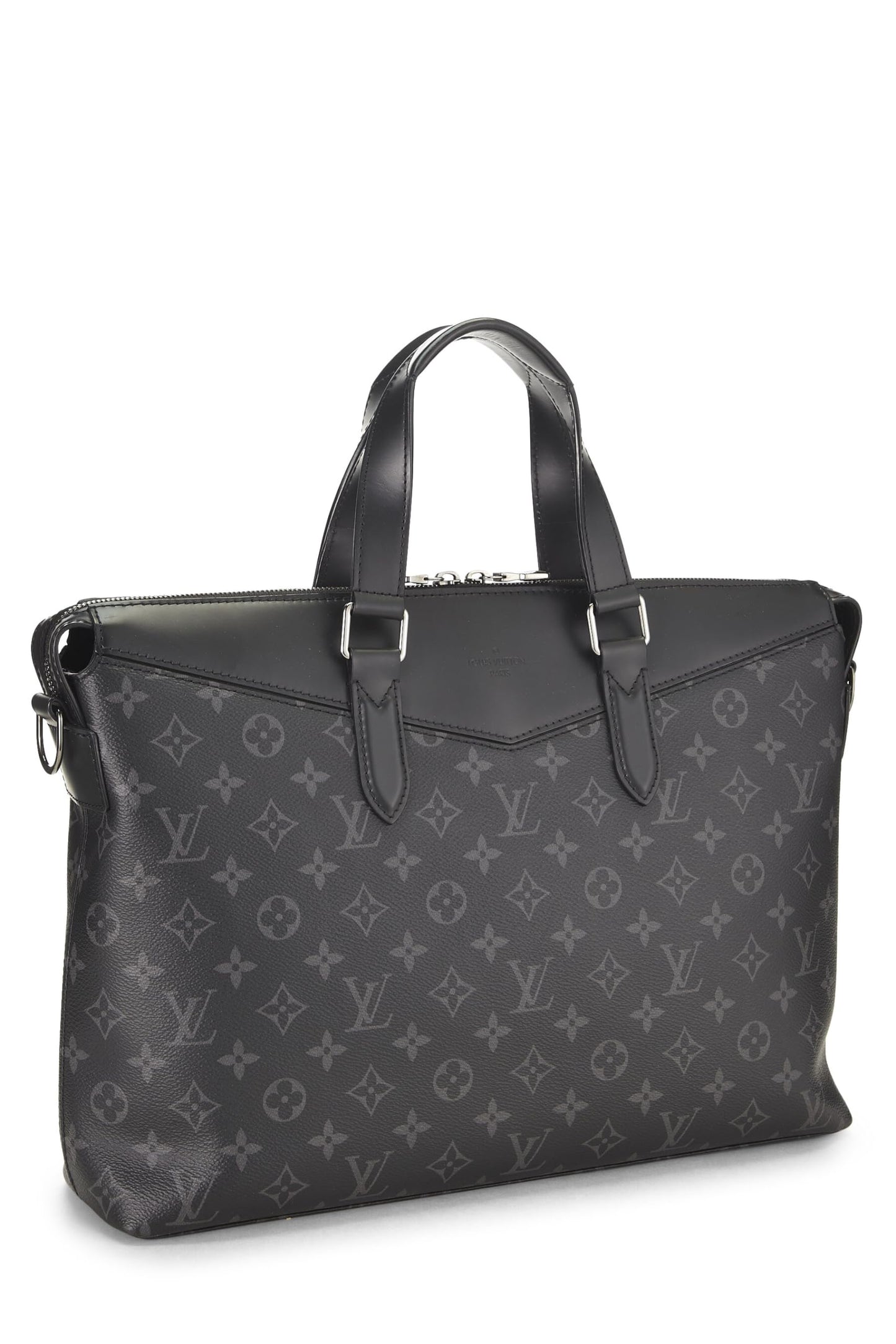 Louis Vuitton, Explorador de lona Eclipse con monograma pre-amado, Negro