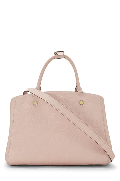 Louis Vuitton, Empreinte Montaigne MM Monogram Rose d'occasion, Rose