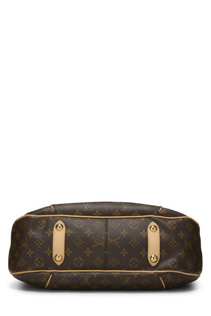 Louis Vuitton, Pre-Loved Monogram Canvas Galliera PM, Brown