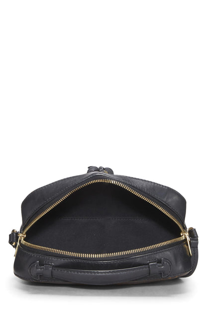 Louis Vuitton, Saintonge de lona con monograma negro Pre-Loved, Negro