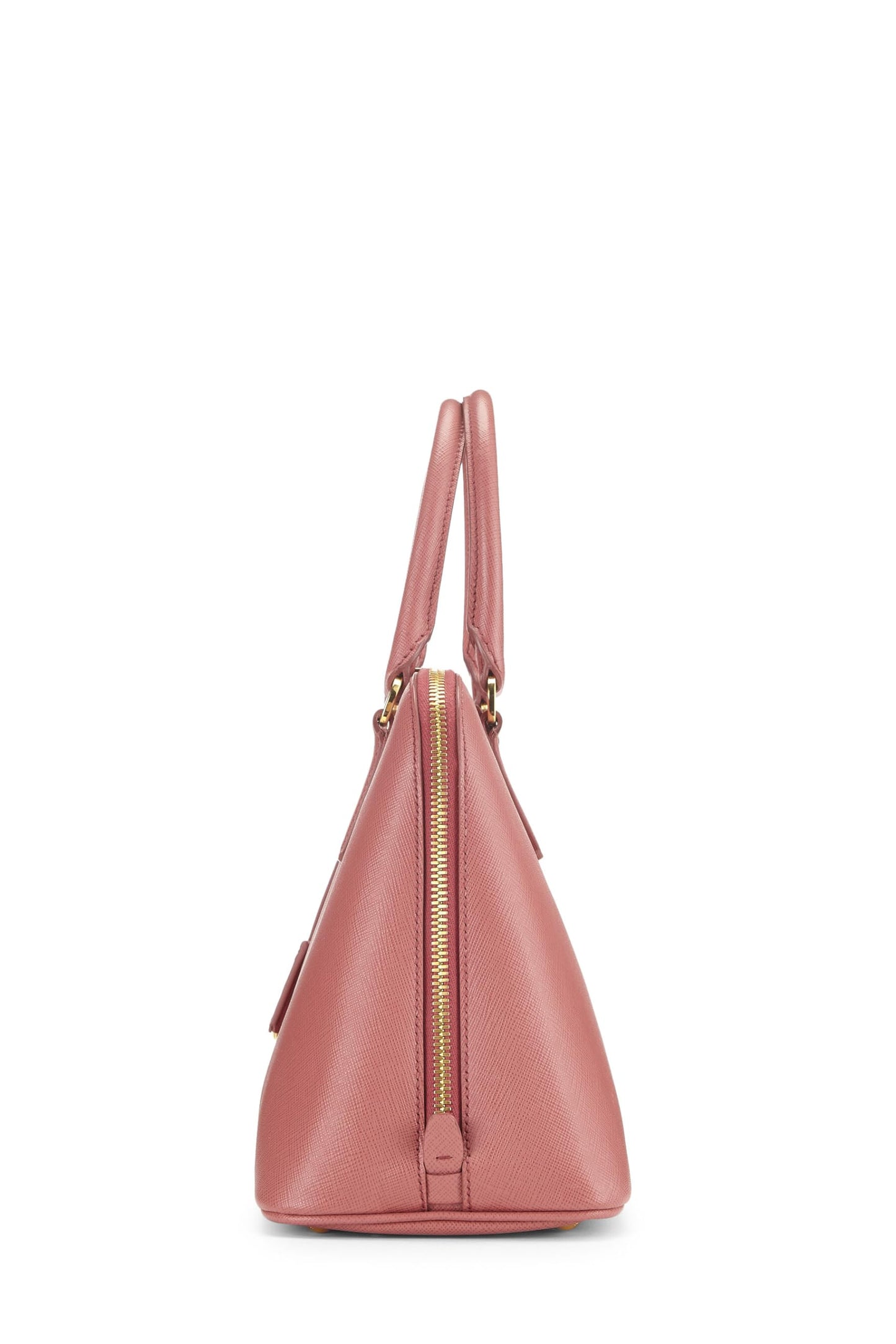 Prada, Pre-Loved Pink Saffiano Promenade Medium, Pink