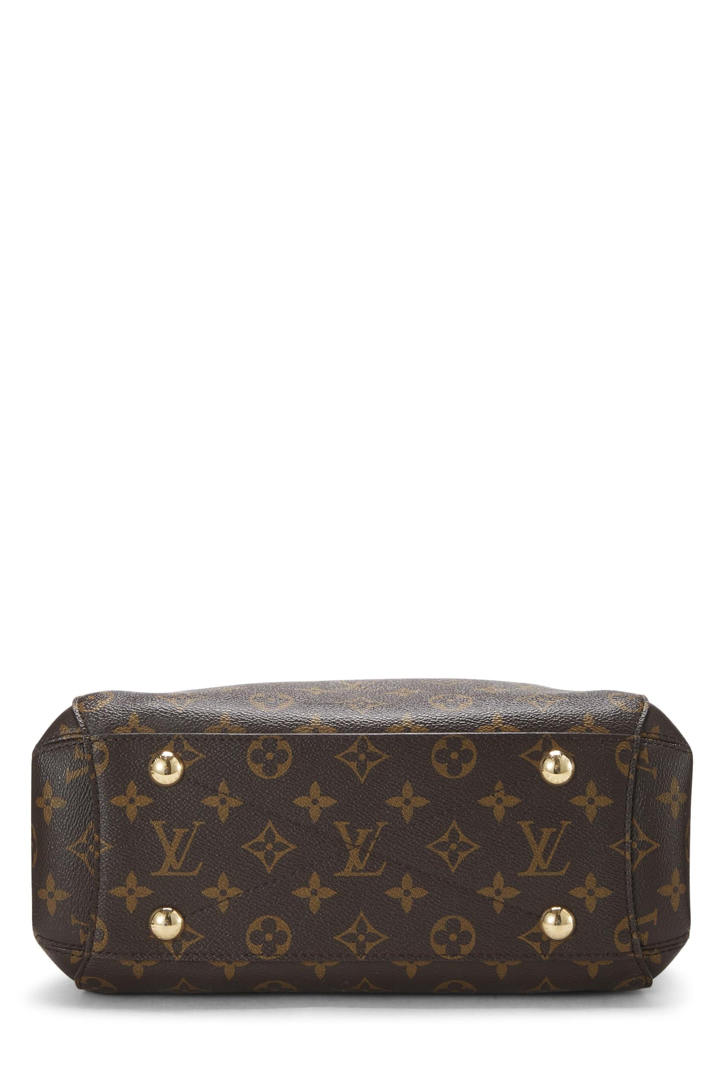 Louis Vuitton, bolso de lona Monogram Montaigne BB usado, marrón