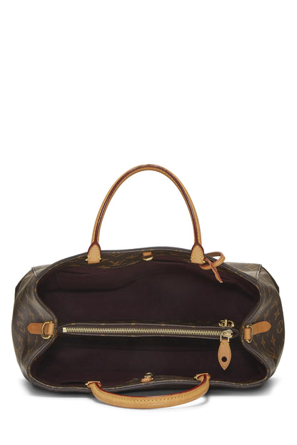 Louis Vuitton, Montaigne GM en toile monogram d'occasion, marron