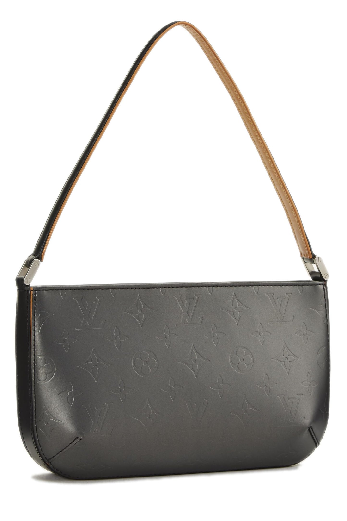 Louis Vuitton, Pre-Loved Vernis gris con monograma Mat Fowler, Gris