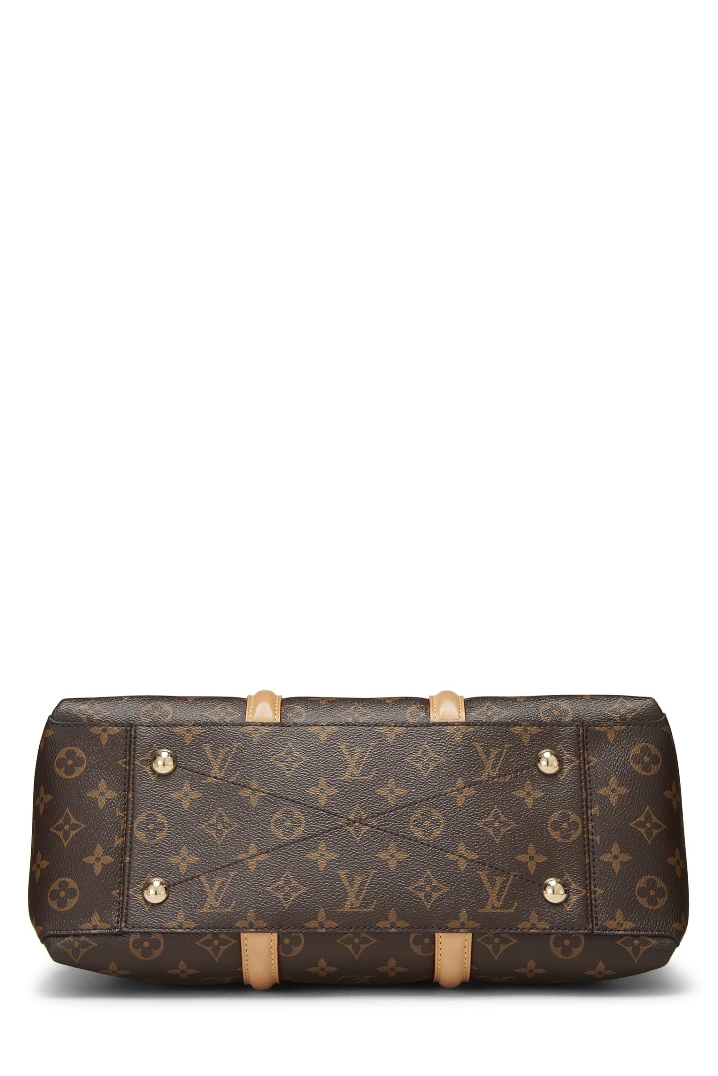 Louis Vuitton, Soufflot MM NM en toile Monogram d'occasion, marron