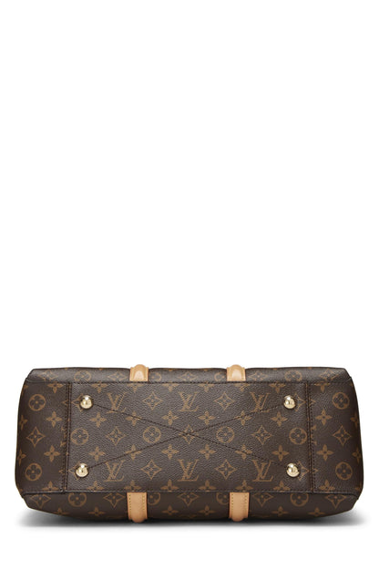 Louis Vuitton, Soufflot MM NM en toile Monogram d'occasion, marron