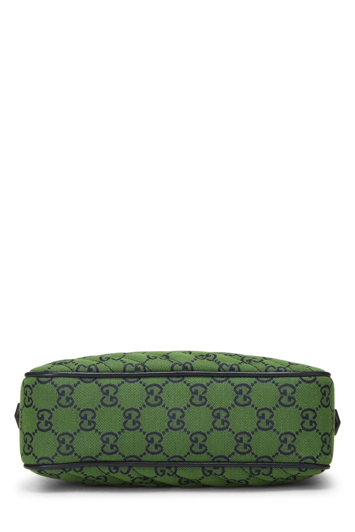 Gucci, Bandolera pequeña Pre-Loved Green Original GG Canvas Matelassé Marmont pequeña, Verde