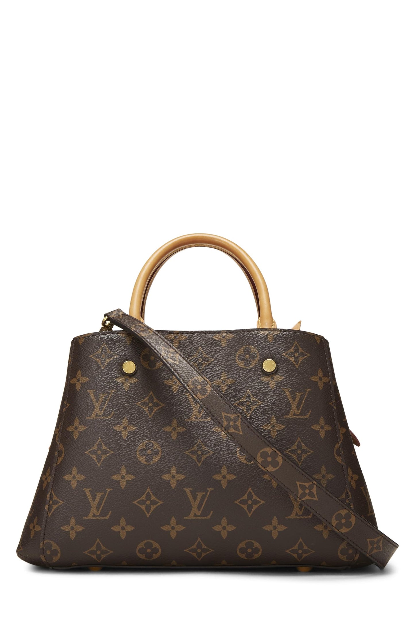 Louis Vuitton, Montaigne BB en toile monogram d'occasion, marron