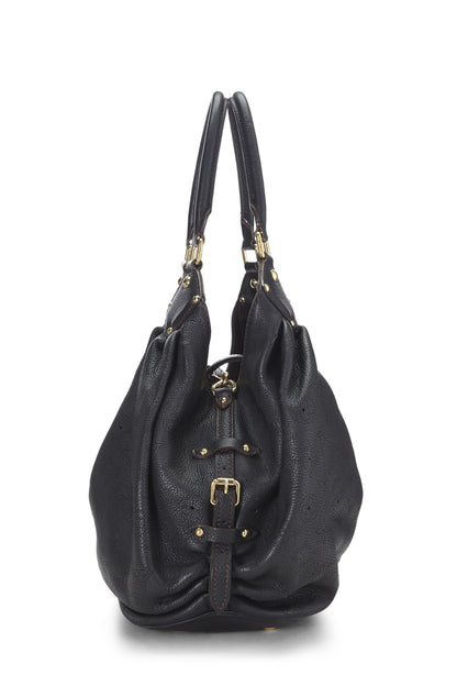 Louis Vuitton, Pre-Loved Black Monogram Mahina Large, Black