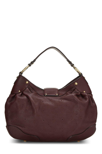 Louis Vuitton, Pre-Loved Burgundy Monogram Mahina Solar PM, Burgundy