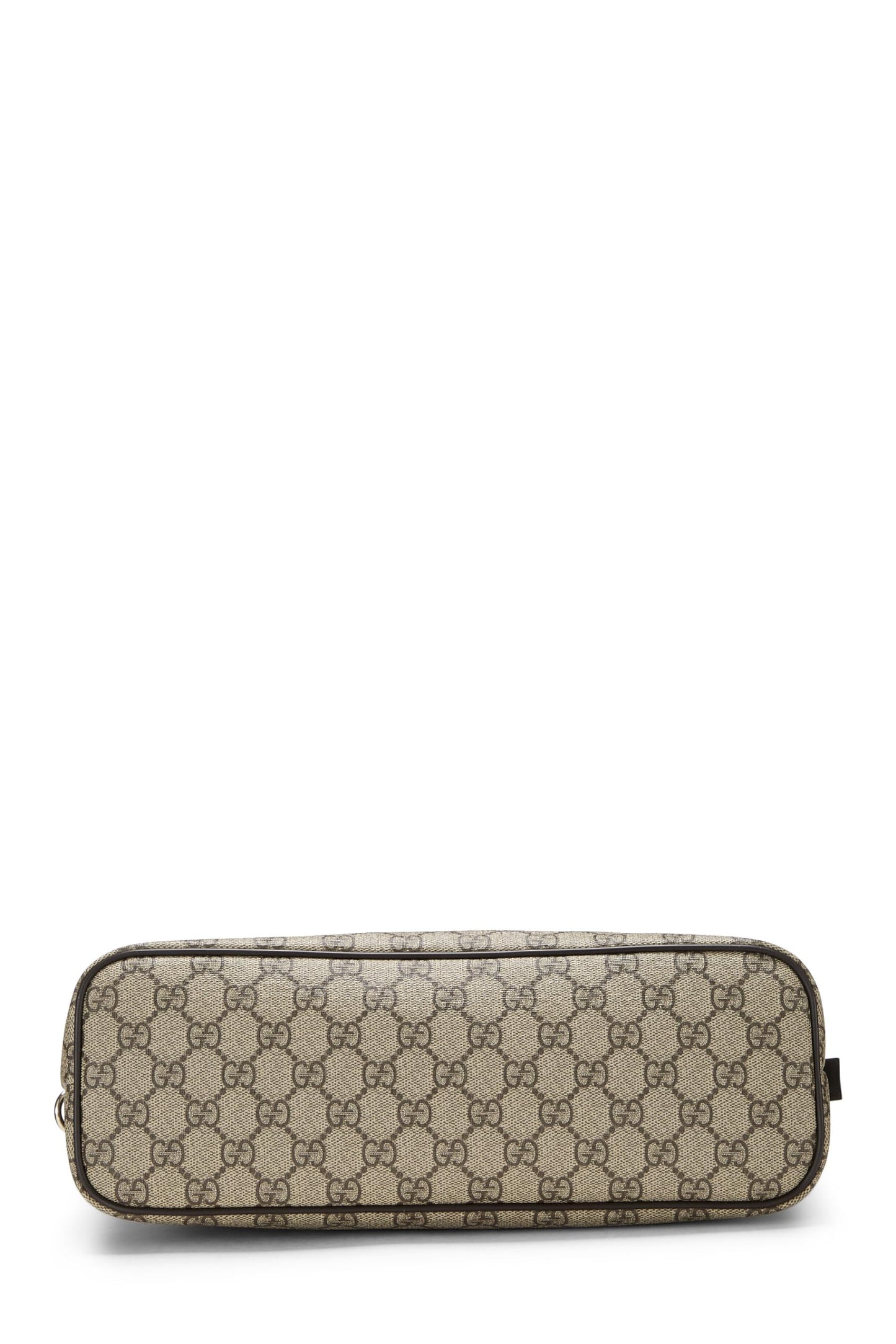 Gucci, sac fourre-tout zippé en toile GG Supreme d'origine d'occasion, marron