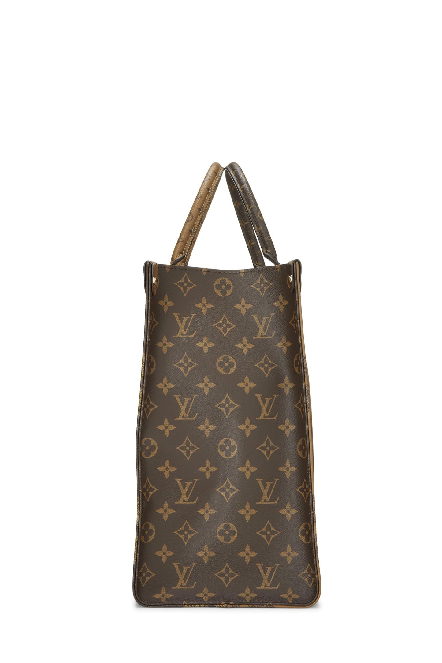 Louis Vuitton, Pre-Loved Monogram Reversed Giant On The Go GM, Brown