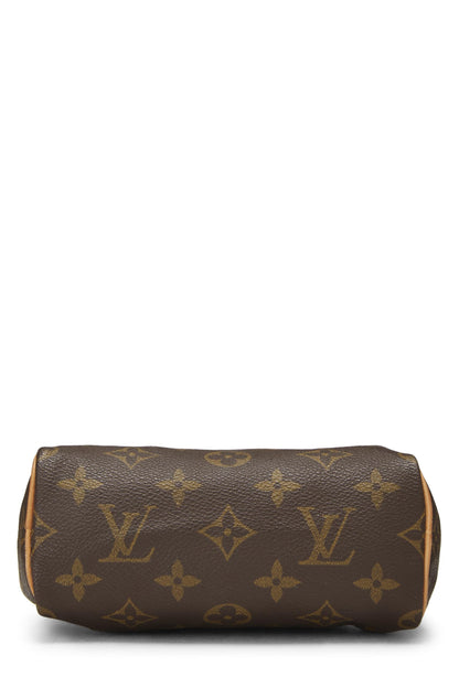 Louis Vuitton, Pre-Loved Monogram Canvas HL Speedy Mini, Brown