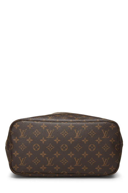 Louis Vuitton, Neo Neverfull MM en toile monogram rouge d'occasion, rouge