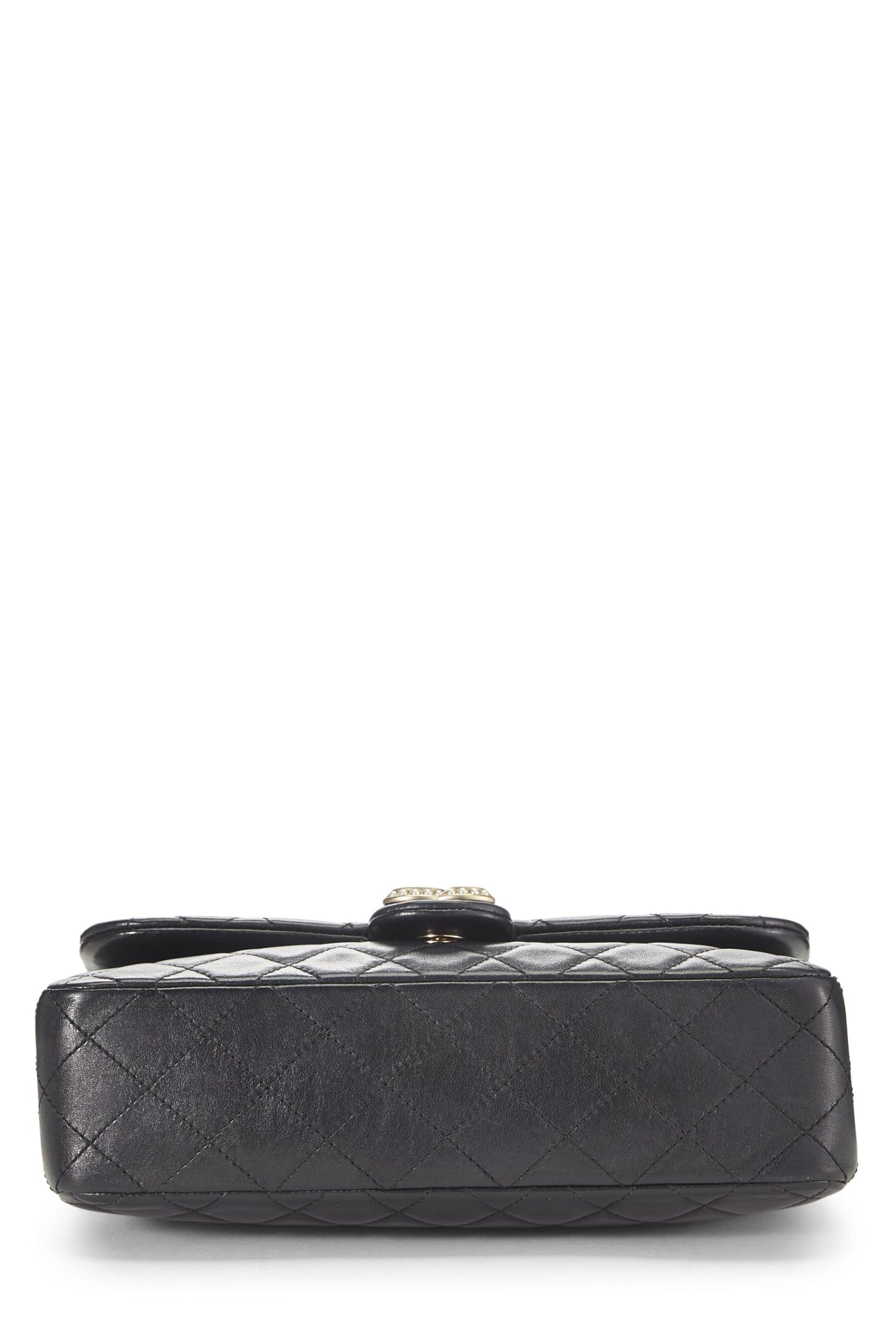 Chanel, Pre-Loved Black Quilted Lambskin Westminster Pearl Flap, Black