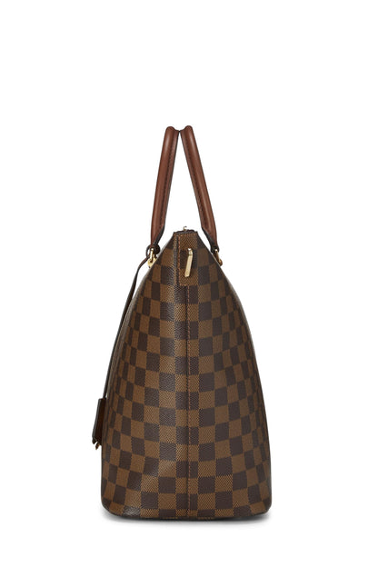 Louis Vuitton, Pre-Loved Damier Ebene Belmont, Brown