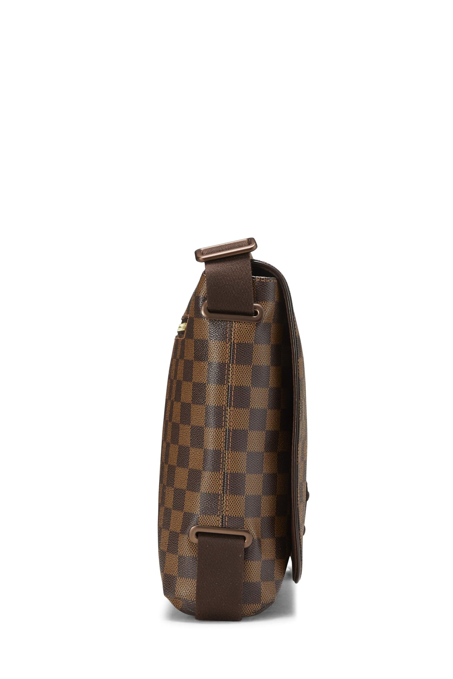 Louis Vuitton, Pre-Loved Damier Ebene Brooklyn MM, Brown