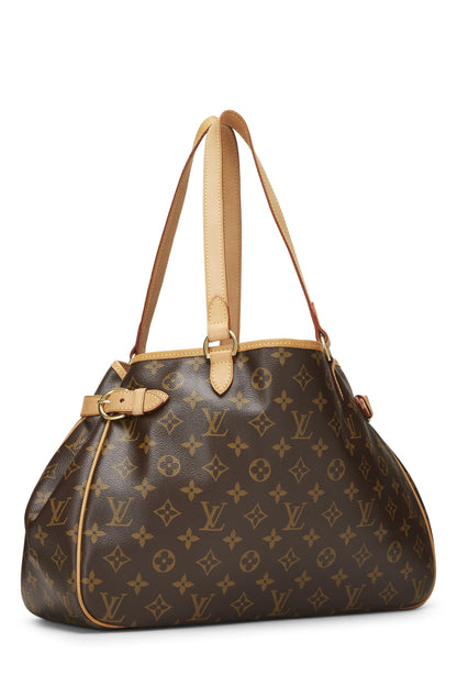 Louis Vuitton, Pre-Loved Monogram Canvas Batignolles Horizontal, Brown