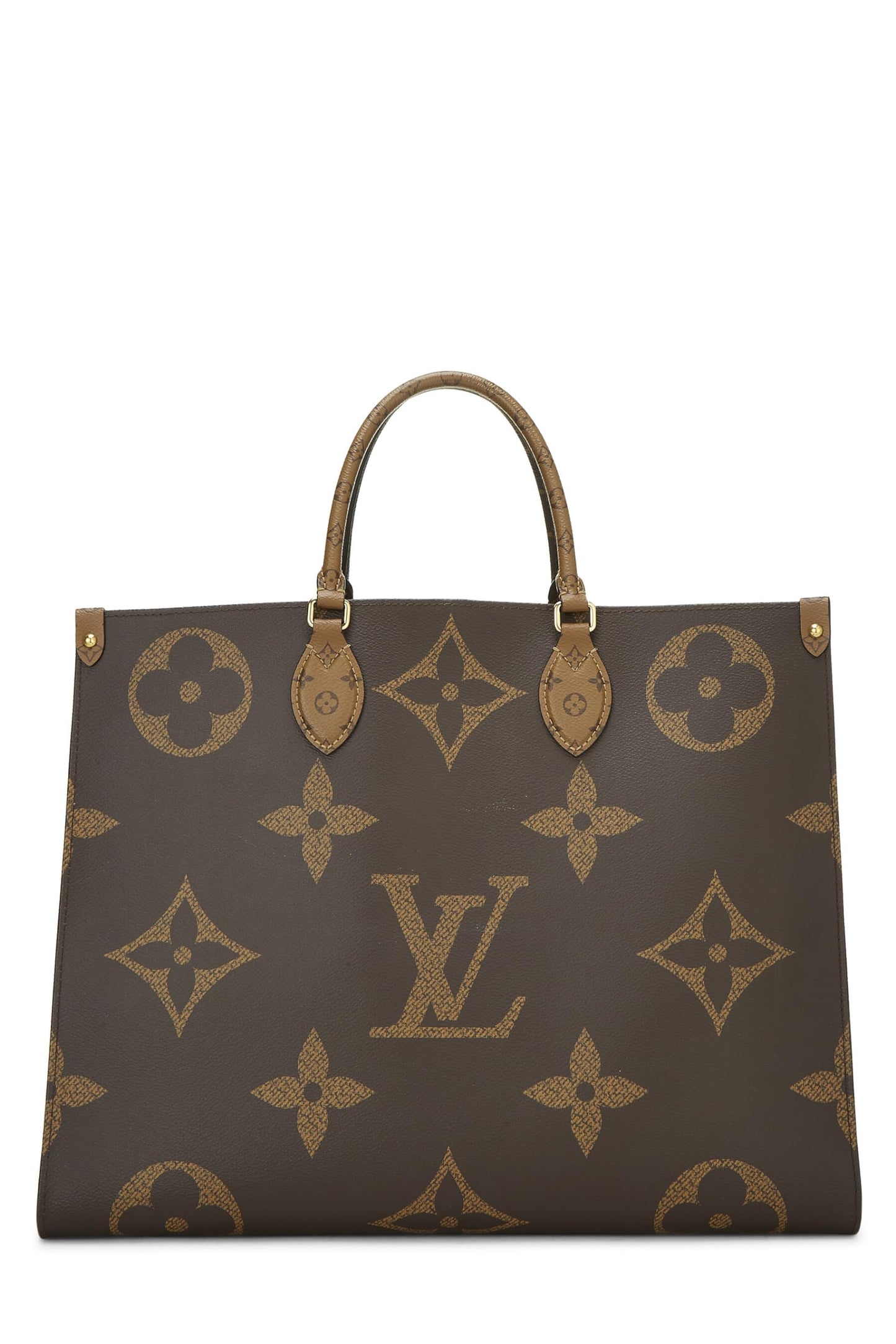 Louis Vuitton, Pre-Loved Monogram Reversed Giant On The Go GM, Brown