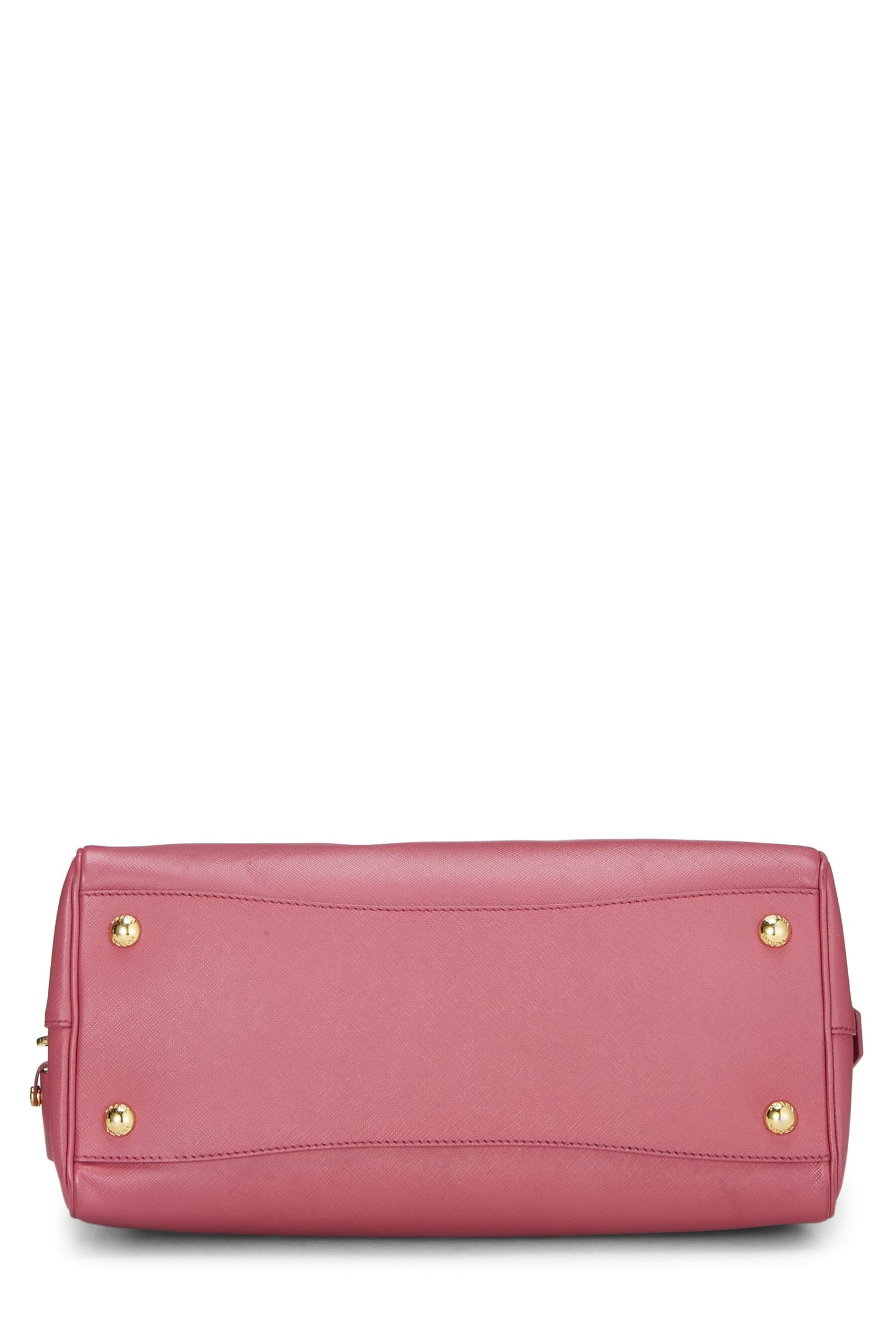 Prada, Pre-Loved Pink Saffiano Boston, Rosa