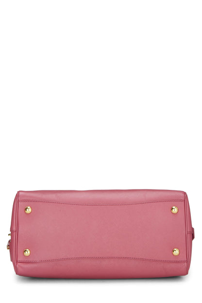 Prada, Boston Saffiano rose d'occasion, rose