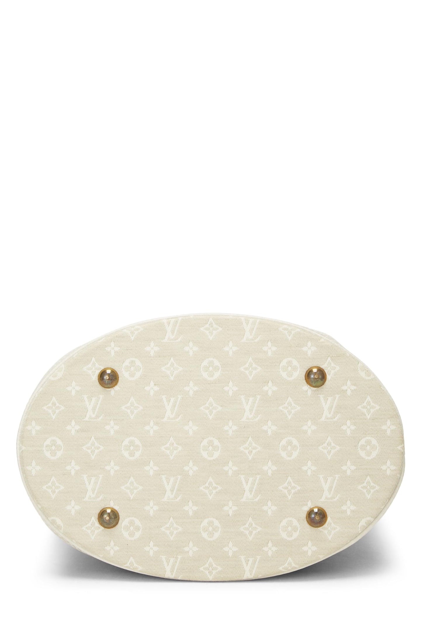 Louis Vuitton, Mini Lin Bucket PM Beige Monogram d'occasion, Beige