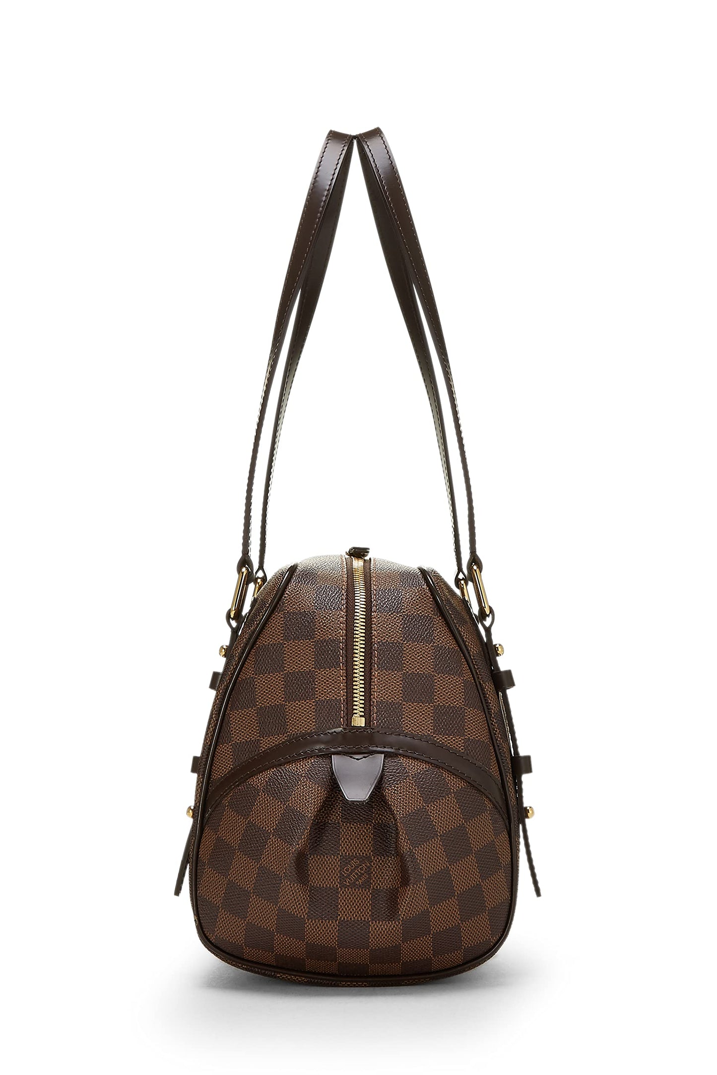 Louis Vuitton, Damier Ebene Rivington PM d'occasion, marron