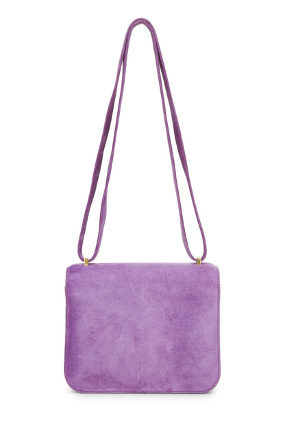 Hermès, Doblis Constance 18 cm d'occasion, Violet