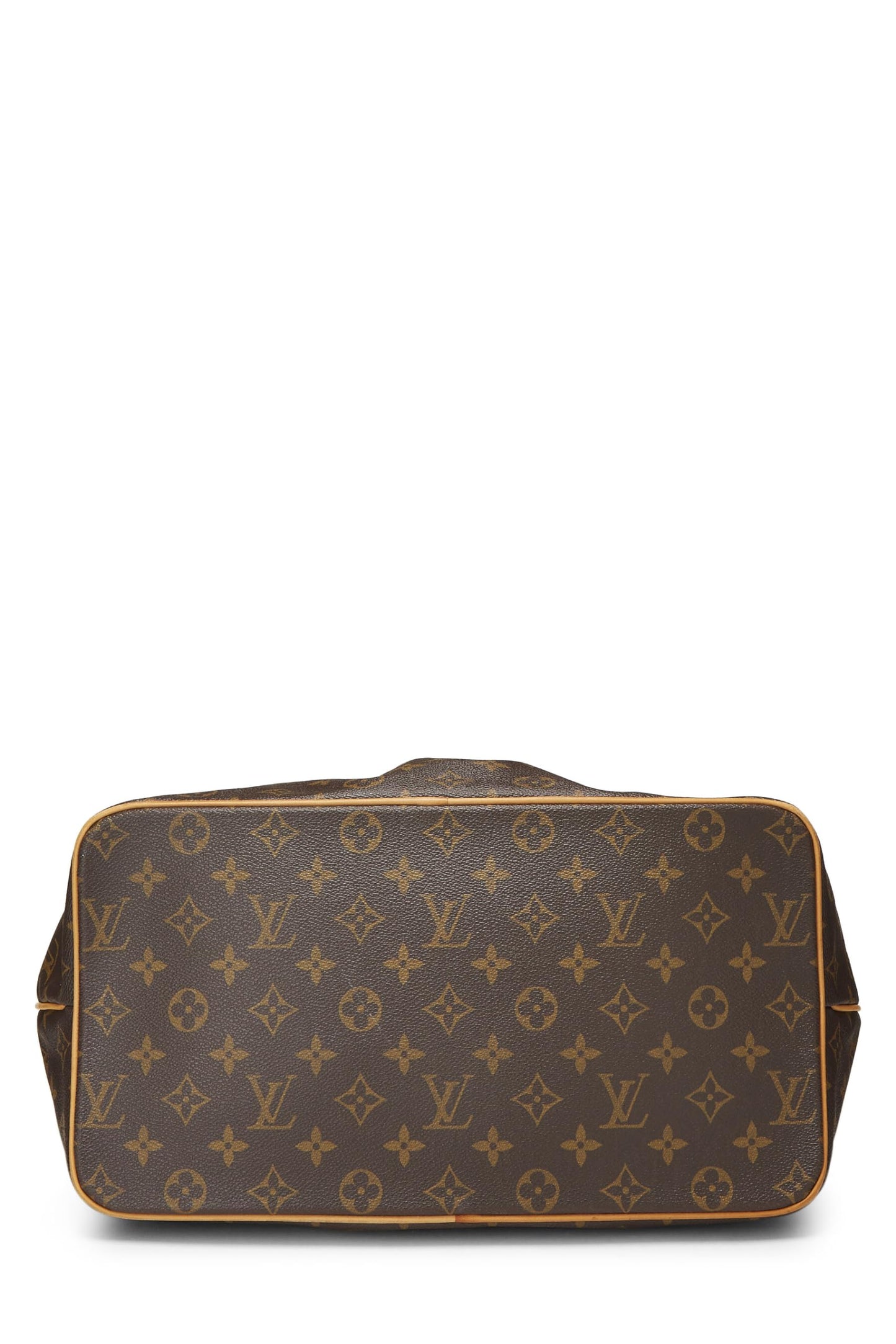 Louis Vuitton, sac Palermo GM en toile Monogram d'occasion, marron