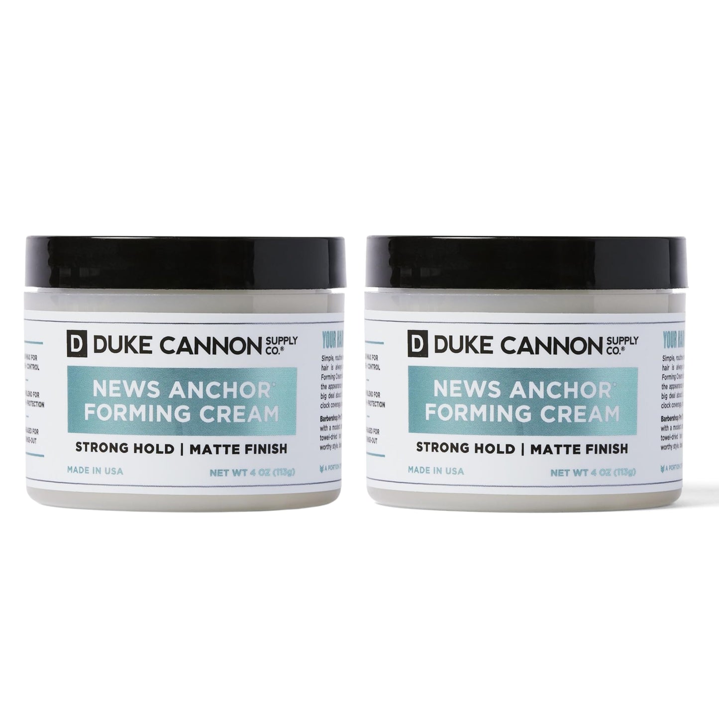 Duke Cannon Supply Co. NEWS ANCHOR® FORMING CREAM 4oz