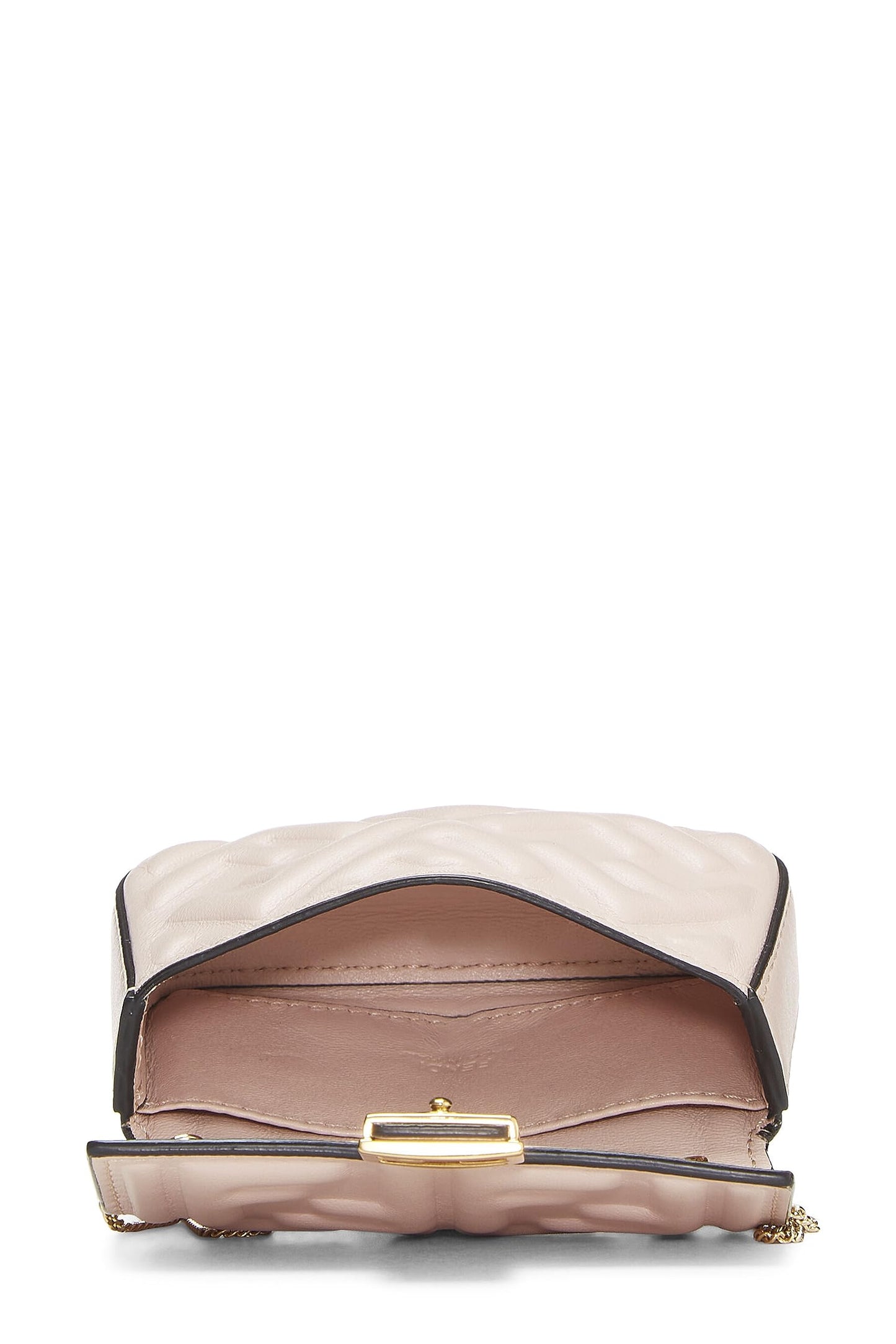 Fendi, Charm de sac convertible en baguette brodée rose d'occasion Nano, rose