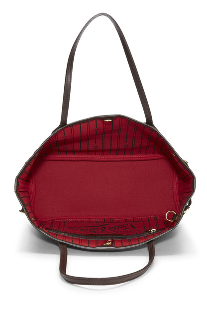 Louis Vuitton, Damier Ebene Neverfull PM d'occasion, marron