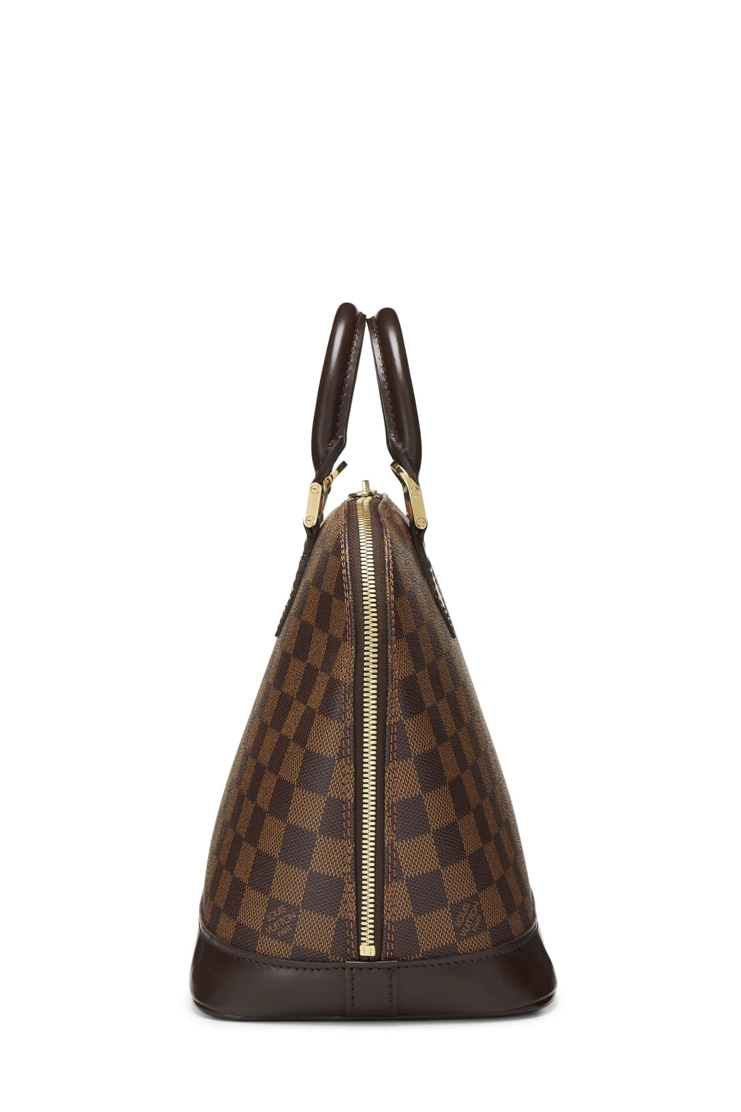 Louis Vuitton, Alma PM Damier Ebène d'occasion, marron