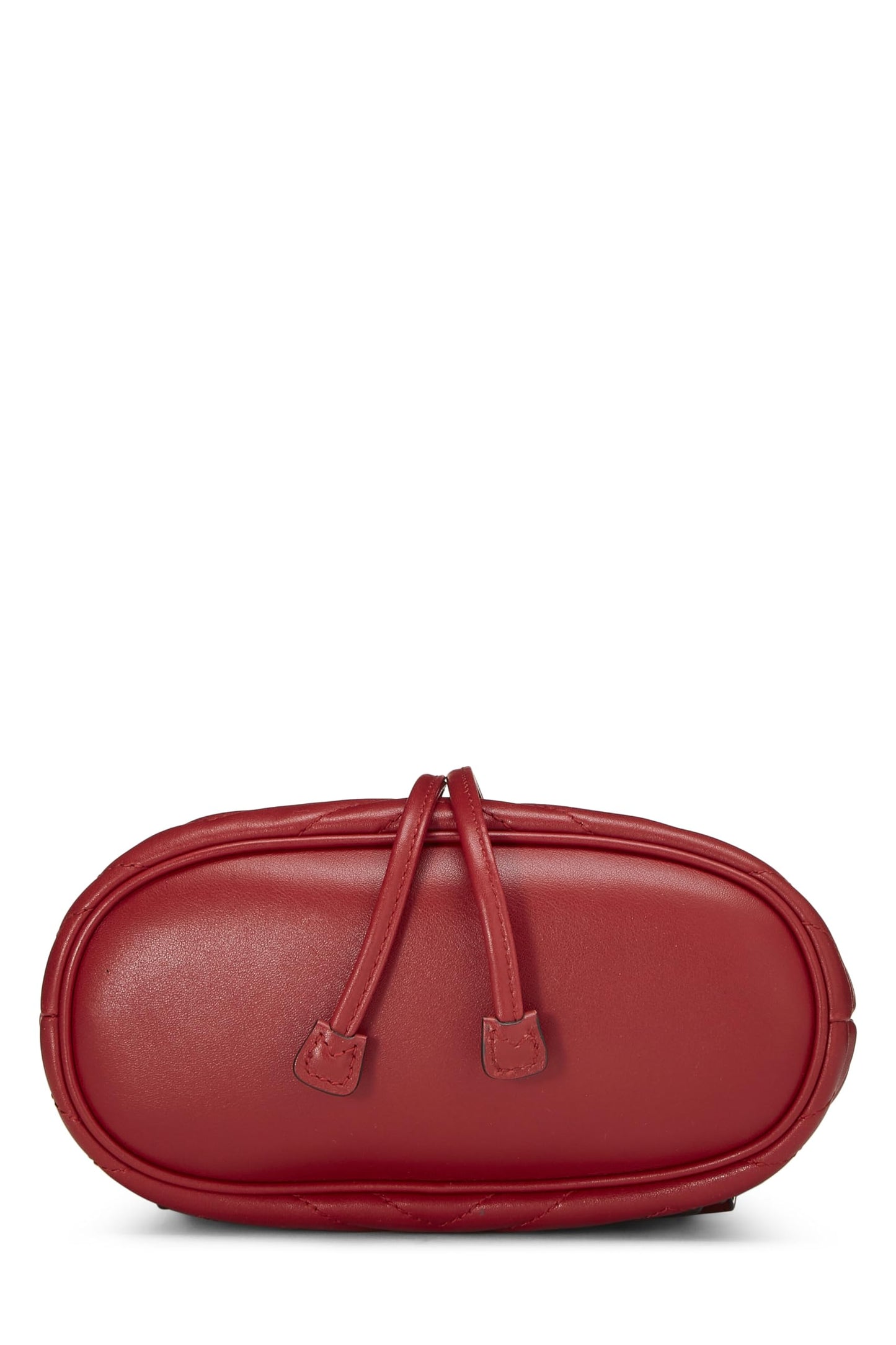 Gucci, sac à dos GG Marmont en cuir rouge d'occasion, petit, rouge