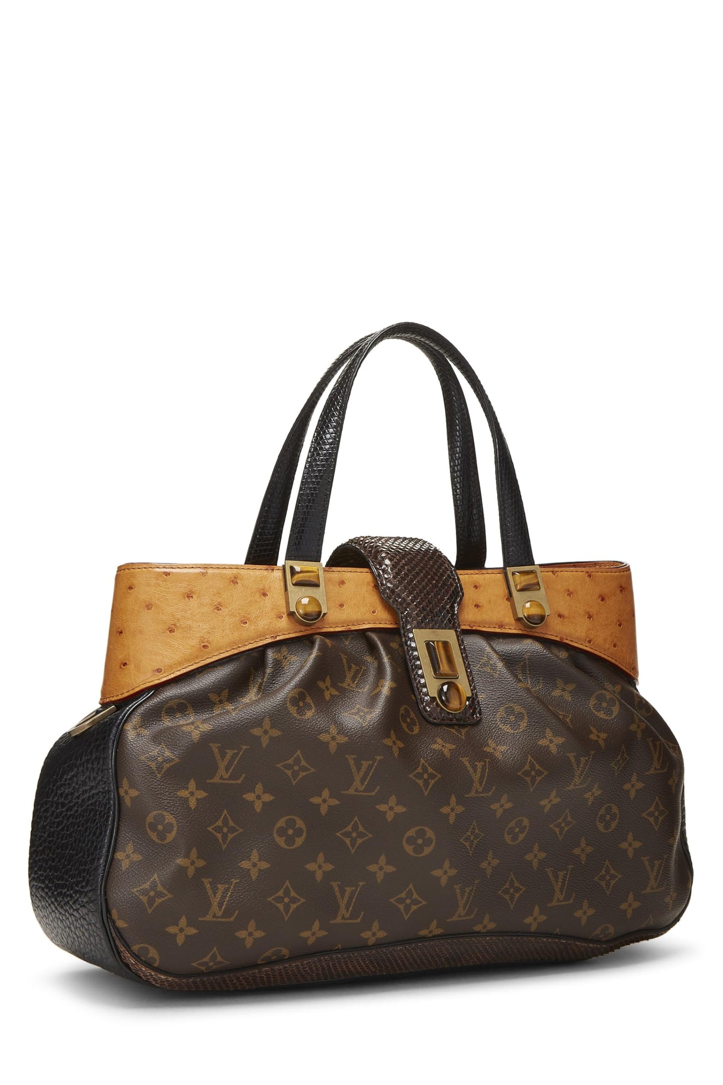 Louis Vuitton, sac Oskar Waltz en toile Monogram d'occasion, marron